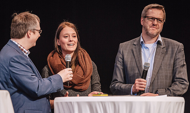 Dr. Michael Rohde, Sara Holmer, Volker Bohle