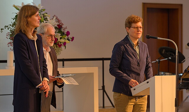 v.l.n.r.: V. Hammes, A. Liese, A. v. Schlachta 