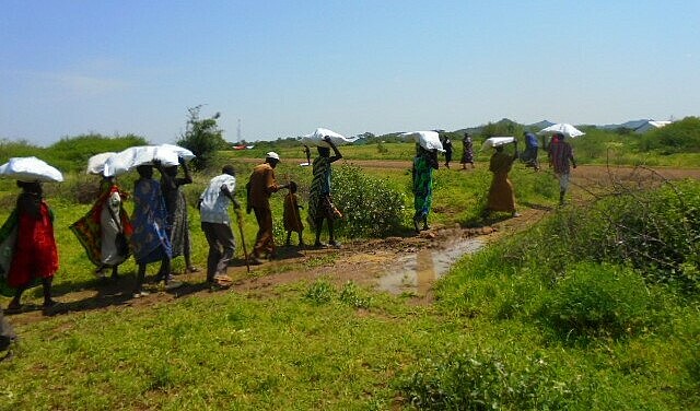 Südsudan: Transport der Hilfsgüter