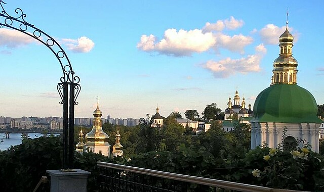 Blick über Kiew